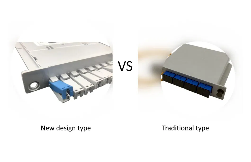 New Design Sc Fast Connector Optical Splitter 1X8 Cassette PLC Splitter